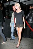 Tara Reid sexy with short dress at club in Hollywood