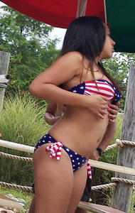 Sexy Latina Bikini @ the water park54eu4rakzc.jpg